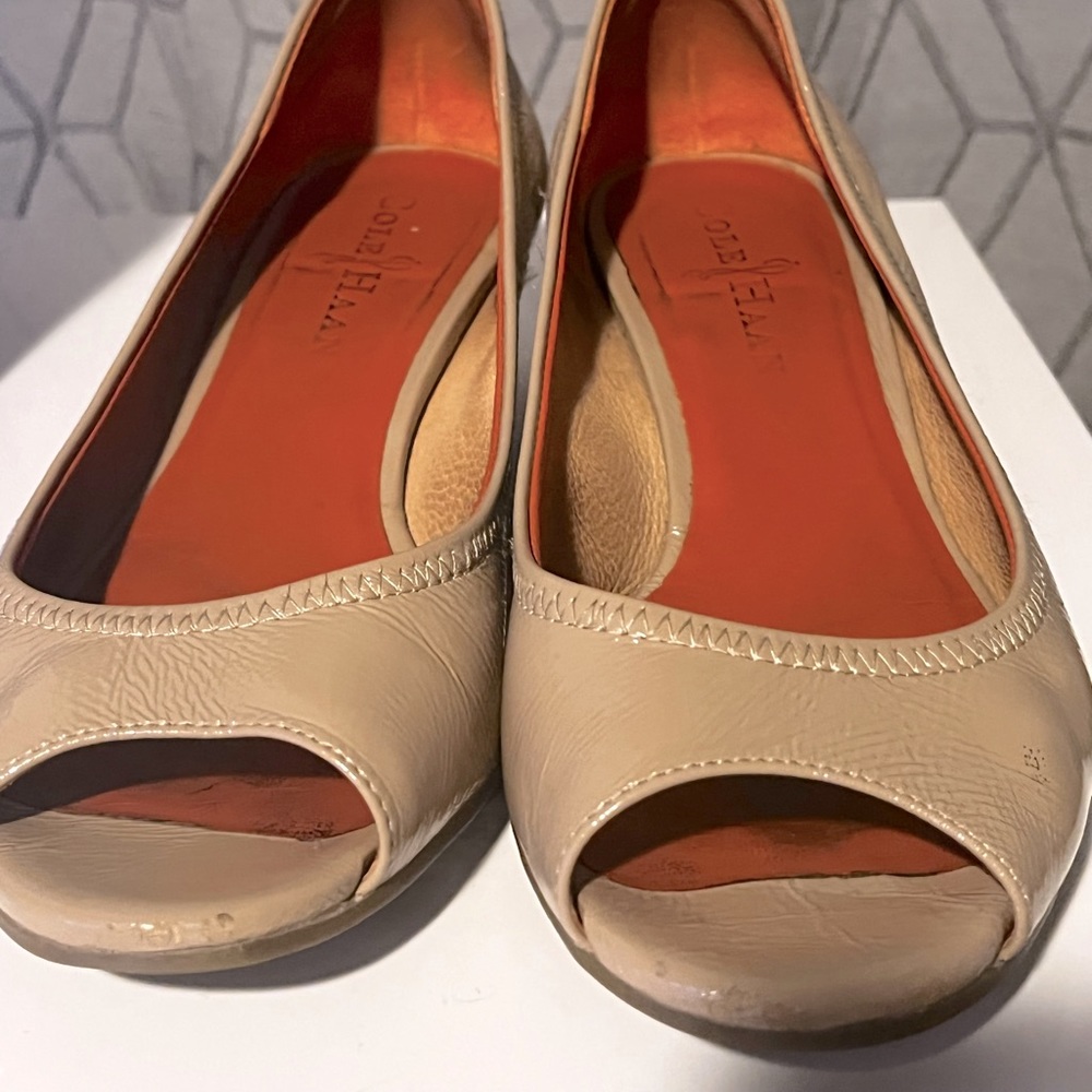 Cole Haan Tan Platforms